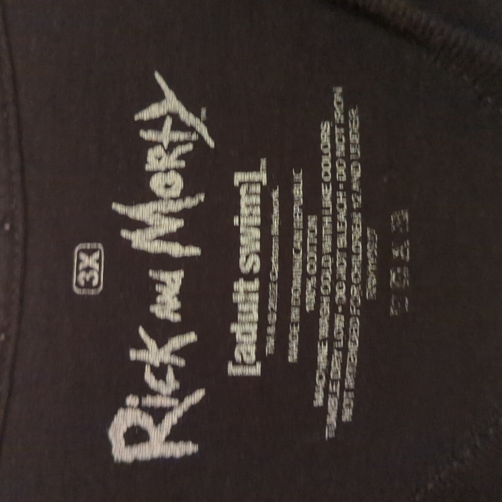 Pre-owned Rick and Morty T-shirt - Picture 3 of 3